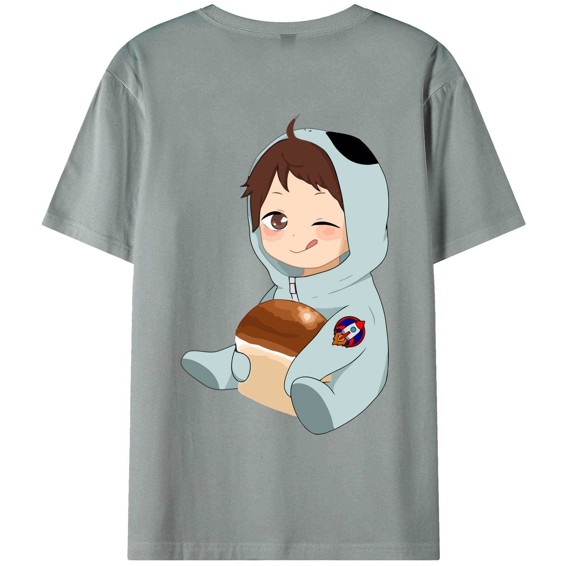 （画像用） ハイキュー!! Haikyu!! 綿100％ メンズ半袖Tシャツ（バックプリント） 通気性